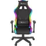 Lumbalpude - Læder Gamer stole Natec Genesis Trit 600 RGB Gaming Chair - Black