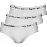 Herre - Hvid Underbukser Calvin Klein Stretch Hip Brief 3-pack - White
