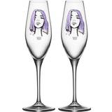 Sara Woodrow Champagneglas Kosta Boda All About You Forever Mine Champagneglas 23cl 2stk