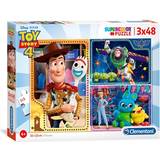 Toy Story Klassiske puslespil Clementoni Supercolor Disney Toy Story 4 3x48 Pieces