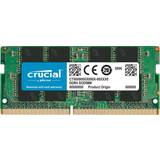 8 GB - SO-DIMM DDR4 - Sort RAM Crucial DDR4 3200MHz 8GB (CT8G4SFRA32A)