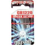Maxell Batterier - Kamerabatterier Batterier & Opladere Maxell CR1220 1-pack