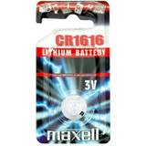 Batteri til fjernbetjening - Batterier Batterier & Opladere Maxell CR1616 Compatible