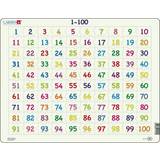 Klassiske puslespil Larsen Learn to Count Numbers from 1 to 100 100 Pieces