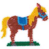 Legetøj Hama Beads Pin Plate Horse