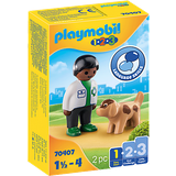Læger - Plastlegetøj Figurer Playmobil Vet with Dog 70407