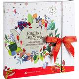 Luksus julekalender English Tea Shop Book Style White Advent Calendar