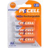 PKCELL AA (LR06) Batterier & Opladere PKCELL NiZn Rechargeable Battery AA 2500mWh 4-pack