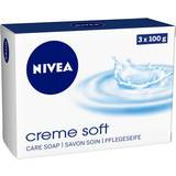 Plejende Kropssæber Nivea Creme Soft Soap 100g 3-pack