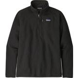 Patagonia Sort Overdele Patagonia Better Sweater 1/4-Zip Fleece Jacket - Black