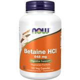 Now Foods Vitaminer & Kosttilskud Now Foods Betaine HCl 648mg 120 stk