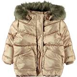 Akryl Overtøj Name It Quilted Jacket - Gold/Gold (13178668)