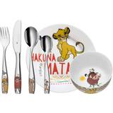 Hvid - Porcelæn Babyudstyr WMF Lion King Children's Cutlery Set 6-piece