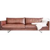 Axel Leather Sofa 218cm 3,5 personers