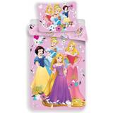 Pink - Prinsesser Tekstiler Borg Design Disney Princess Bed Linen 100x140cm
