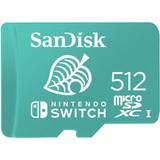 SanDisk 512 GB Hukommelseskort & USB Stik SanDisk Gaming microSDXC Class 10 UHS-I U3 100/90MB/s 512GB
