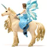 Enhjørninger Figurer Schleich Eyela Riding on Golden Unicorn 42508