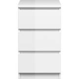 Hvid højglans kommode Tvilum Naia White High Gloss Kommode 40.4x70.1cm