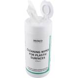 Deltaco Rengøringsudstyr & -Midler Deltaco Cleaning Wipes for Plastic Surfaces 100pcs
