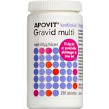 Apovit B-vitaminer Vitaminer & Mineraler Apovit Gravid Multi 200 stk