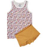 Piger Undertøjssæt Børnetøj CeLaVi Girl Print Underwear Set - Narcissus (5671-385)