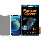 PanzerGlass Skærmbeskyttelse & Skærmfiltre PanzerGlass Privacy AntiBacterial Standard Fit Screen Protector for iPhone 12 Mini