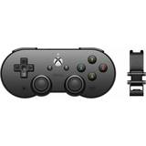 8Bitdo Sort Spil controllere 8Bitdo SN30 Pro Gamepad and Clips (PC/Xbox/Android) - Black