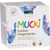 Fingermaling Kreul Mucki Sparkle Finger Paint Fairy Dust 4x150ml