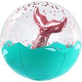 Vandlegetøj Sunnylife 3D Inflatable Beach Ball Mermaid