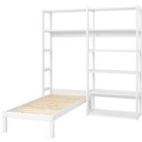 Hvid Barrnesenge HoppeKids Storey Shelf with Juniorbed 168x 168x181.5cm