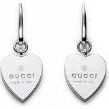Gucci Øreringe Gucci Trademark Heart Earrings - Silver