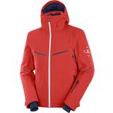Salomon skijakke herre Salomon Brilliant Ski Jacket Men - Red