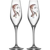 Med fod - Sara Woodrow Glas Kosta Boda All About You Forever Yours Champagneglas 23cl 2stk