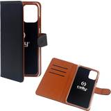 Celly Brun Covers & Etuier Celly Wally Wallet Case for iPhone 12/12 Pro