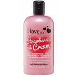 I love... Bade- & Bruseprodukter I love... Strawberries & Cream Bath & Shower Crème