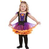 Græskar Kostumer Smiffys Toddler Pumpkin Witch Costume