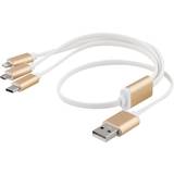 Multi usb charger Epzi USB A-Lightning/USB B Micro/USB C 0.5m