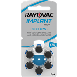 Rayovac Implant Pro+ 675 6-pack