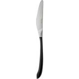 Robert Welch Sølv Knive Robert Welch Contour Noir Satin Bordkniv 23.8cm