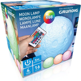 Brun - Fjernbetjenede Lamper Grundig Moonlight Bordlampe 10cm