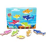 Puslespil Baby Shark Chunky Wood Puzzle with Music