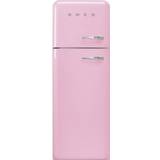 Fryser over køleskab - Temperaturadvarsel Køle/Fryseskabe Smeg FAB30LPK5 Rosa