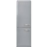 Køleskab over fryser - Rød Køle/Fryseskabe Smeg FAB32LSV5 Sølv, Rød
