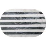 Marmor - Sort Skærebrætter Bloomingville Marble Skærebræt 37cm