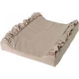 Ng Baby Hør Babyudstyr Ng Baby Changing Pad Standard Ruffle Natural Mood Ruffles