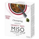 Vegetabilske Færdigretter Clearspring Instant Miso Soup 4x10g 10g 4pack