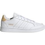 Adidas Læder Ketchersportsko adidas Grand Court SE W - Cloud White/Cloud White/Orange Tint