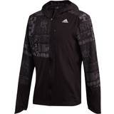 Adidas own the run jacket adidas Own the Run Reflective Jacket Men - Black/Reflective Silver