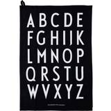 Design Letters Duge & Stofservietter Design Letters Classic Karklud Sort (60x40cm)