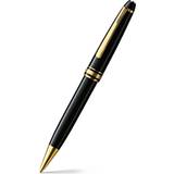 Kuglepenne Montblanc Meisterstück Gold Coated Ballpoint Pen Black